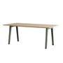 TipToe - NEW MODERN Dining table 95 x 190 cm, oak / eucalyptus gray