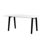 TipToe - NEW MODERN Venezia Dining table 95 x 160 cm, graphite black