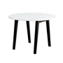 TipToe - NEW MODERN Venezia Dining table Ø 108 cm, graphite black
