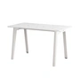 TipToe - NEW MODERN Venezia desk, 75 x 130 cm, cloudy white