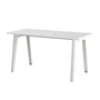 TipToe - NEW MODERN Venezia desk, 75 x 150 cm, cloudy white
