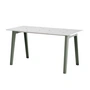 TipToe - NEW MODERN Venezia desk, 75 x 150 cm, eucalyptus gray