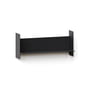 TipToe - PLI wall shelf, 15 x 45 cm, graphite black