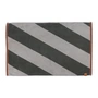 Mette Ditmer - Diagonal bath mat, 50 x 80 cm, dark olive