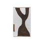 Mette Ditmer - Figura Rug, 80 x 50 cm, brown