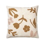 Broste Copenhagen - Rosita Cushion cover, 50 x 50 cm, golden brown / mauve pink