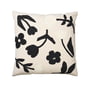 Broste Copenhagen - Rosita Cushion cover, 50 x 50 cm, black / natural