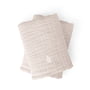 Sebra - 6-ply muslin changing mat, rose (set of 2)
