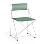 HAY - X-Line Chair, outdoor, hot-dip galvanized / leek green