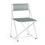 HAY - X-Line chair, indoor, chrome-plated / moss