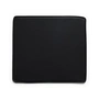 HAY - X-Line Seat cushion, indoor, black (Scozia leather)