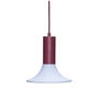 Hübsch Interior - Luminary pendant light, burgundy / blue