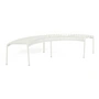 HAY - Palissade Park Bench incl. center foot, cream white