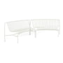 Hay - Palissade Park Dining Bench , In / In (set of 2), cream white