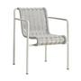 HAY - Palissade Cord Dining Armchair, sky grey