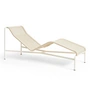 HAY - Palissade Cord Chaise Longue Deck chair, cream white