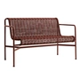 HAY - Palissade Cord Dining Bench, iron red