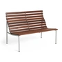 HAY - Traverse Outdoor lounge bench, aluminum / oiled ash