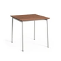 HAY - Traverse outdoor table, 75 x 83 cm, aluminum / oiled ash
