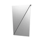 Muuto - Gauze wall mirror, polished steel, 50 x 35 cm