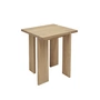 OYOY - Square side table, high, H 45 cm, natural oak