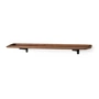 & Tradition - Guild HM15 wall shelf, 120 x 25 cm, black / walnut lacquered