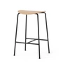 & Tradition - Pavilion AV37 Bar stool, H 68 cm, oak (plastic glides)