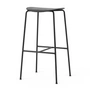 & Tradition - Pavilion AV38 Bar stool, h 79 cm, black oak (plastic glides)