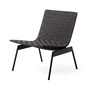 & Tradition - Ville AV44 Outdoor Lounge Chair , warm black