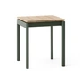 & Tradition - Ville AV47 Garden stool, teak / bronze green