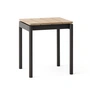 & Tradition - Ville AV47 Garden stool, teak / warm black