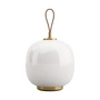 Louis Poulsen - VL45 Radiohus Portable LED table lamp, brass / opal white