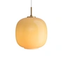Louis Poulsen - VL45 Radiohus pendant light, Ø 25 cm, brass / glossy amber