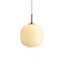 Louis Poulsen - VL45 Radiohus pendant light, Ø 17.5 cm, brass / glossy pale yellow