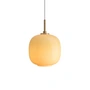 Louis Poulsen - VL45 Radiohus pendant light, Ø 17.5 cm, brass / glossy amber