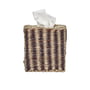 House Doctor - Clean Cosmetic tissue box, natural / black