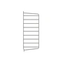 String - Wall ladder for String Shelf 50 x 20 cm, dark gray