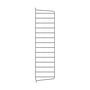 String - Wall ladder for String Shelf 75 x 20 cm, dark gray