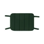 Normann Copenhagen - Vig bar stool seat cushion, dark green
