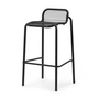 Normann Copenhagen - Vig outdoor bar stool, h 75 cm, black