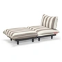 Fatboy - Paletti Outdoor Daybed, white / cocoa striped