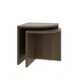 Karup Design - Combine Side table set, pine carob brown (set of 2)