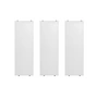 String - Shelf 58 x 20 cm (3-pack), white lacquered