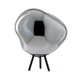 Tom Dixon - Melt LED floor light / pendant light with rechargeable battery, black / silver