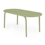 Tom Dixon - Groove Garden table, 186 x 86 cm, moss green