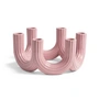 & klevering - Churros Candle holder 11 x Ø 23.5 cm, pink