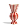 & klevering - Rhombic vase, red