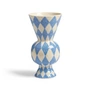 & klevering - Rhombic vase, blue