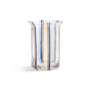 & klevering - Yogu vase 24.5 x Ø 15 cm, stripe blue