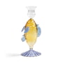 & klevering - Fish candle holder, yellow